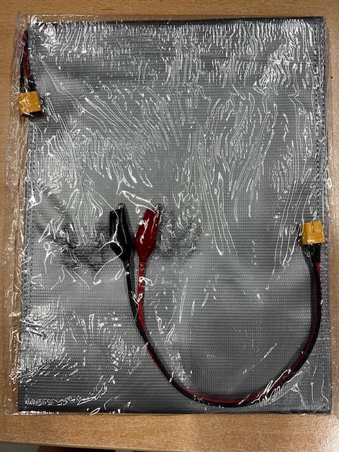 Heated Lipo Guard Battery Warmer Bag / Battery Sack - Large 23x30cm 9x12 inch XT60 3s Battery Required - Image 4