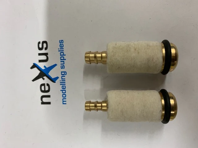 HI FLOW BRASS & FELT CLUNK TANK FILTER with Viton O Ring - LARGE for 6mm / 1/8 Tube - Image 5