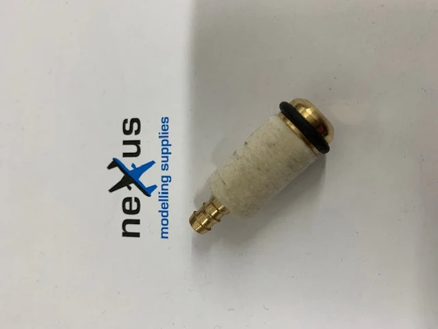 HI FLOW BRASS & FELT CLUNK TANK FILTER with Viton O Ring - X- LARGE for 5/32 Tube - Image 3