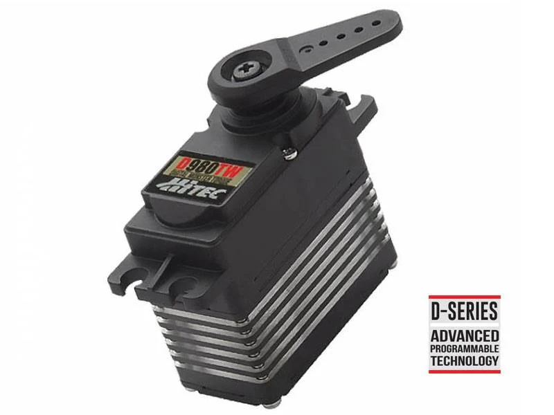 Hitec D980TW Standard Digital Coreless Servo 79g 44kg/0.17s 4.8V - 7.4V 2221020 - Image 2