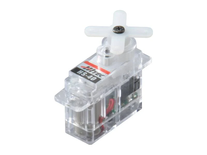 Hitec HS40 Ultra Micro Analogue Cored Servo 4.8g 0.8kg/0.1s 4.8V - 6.0V 2212035 - Image 2