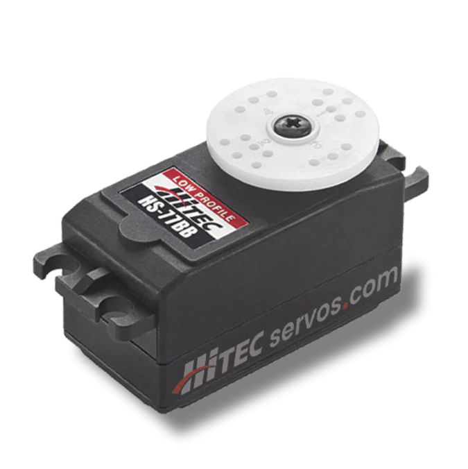 Hitec HS77BB Low Profile Analogue Cored Servo 35g 5.5kg/0.14s 4.8V - 6.0V 2212127 - Image 4