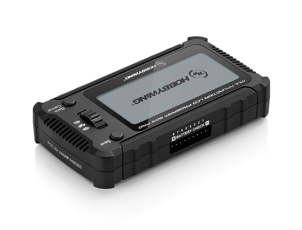 Hobbywing Multifunction LCD Program Box Pro 30502002 - Image 3