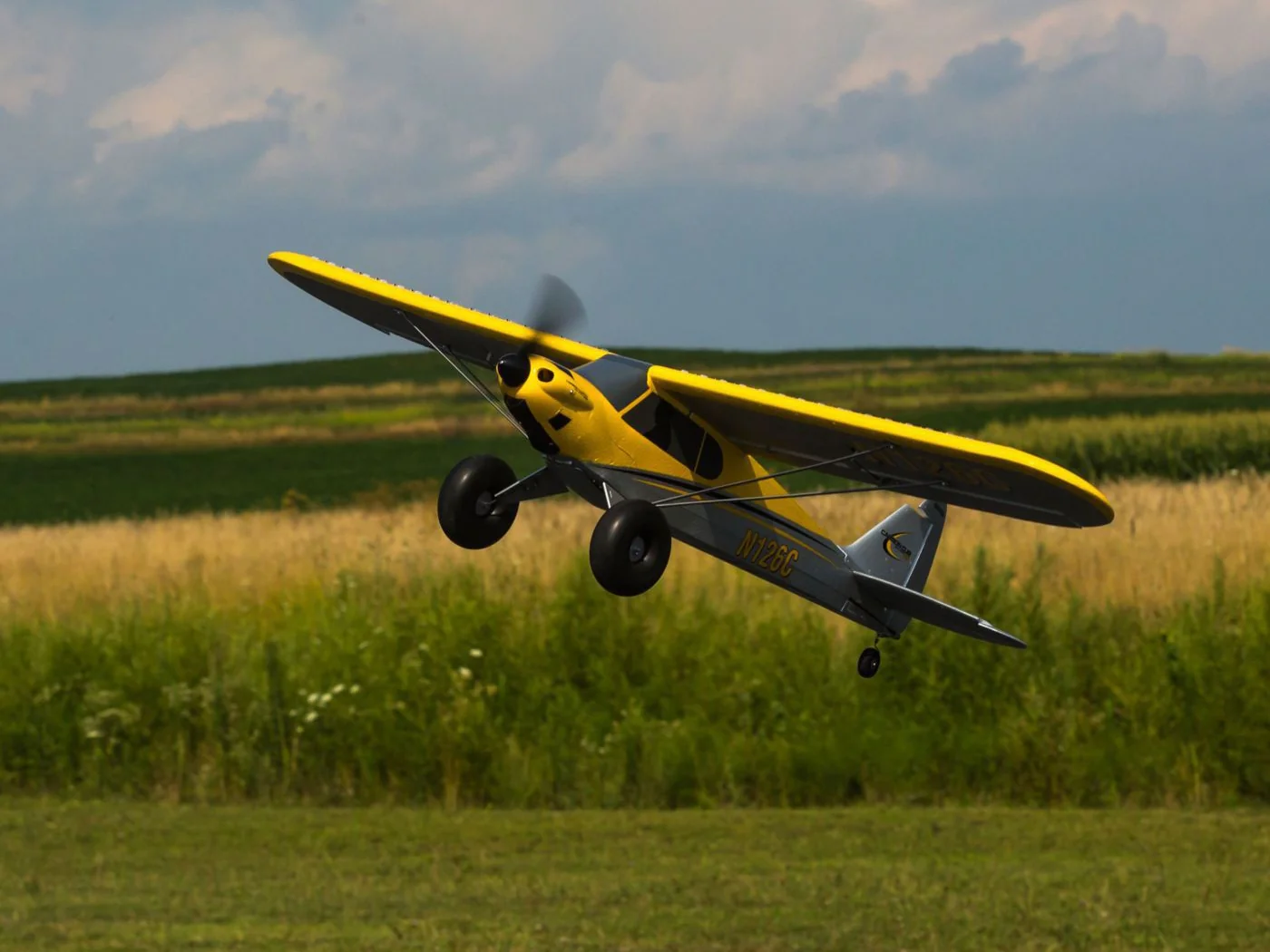 HobbyZone Carbon Cub S2 1.3m BNF With SAFE HBZ32500 - Image 6