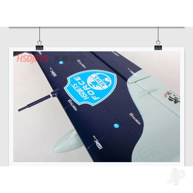 HSD Jets L-39 6kg Turbine Foam Jet, Blue Camo (PNP + Smoke, no turbine) XT60 - Image 2