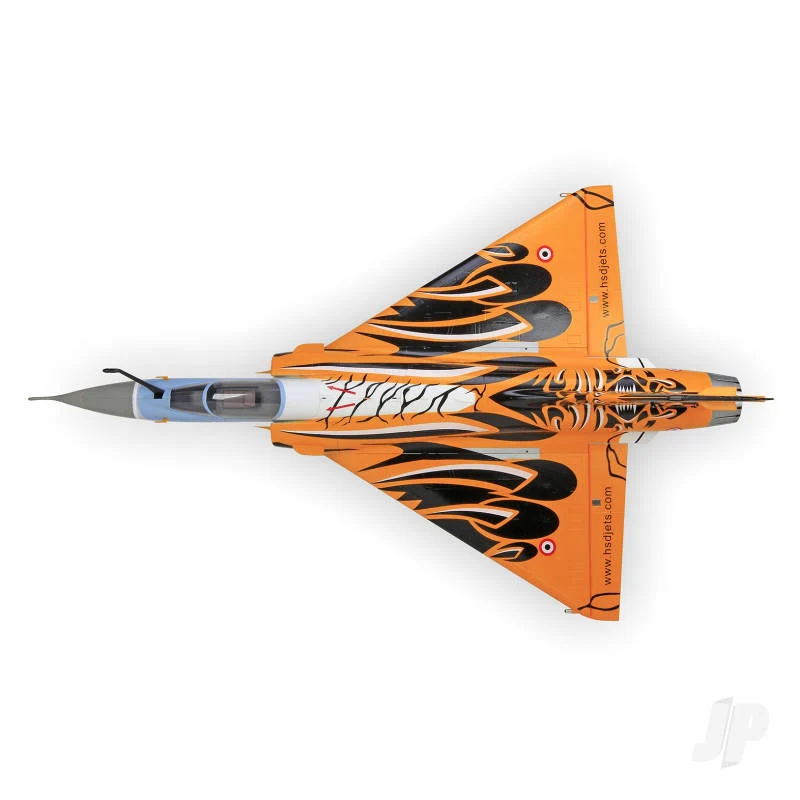 HSD Jets Mirage 2000 8kg Turbine Foam Jet, Tiger (PNP + Vector, no turbine) - Image 3