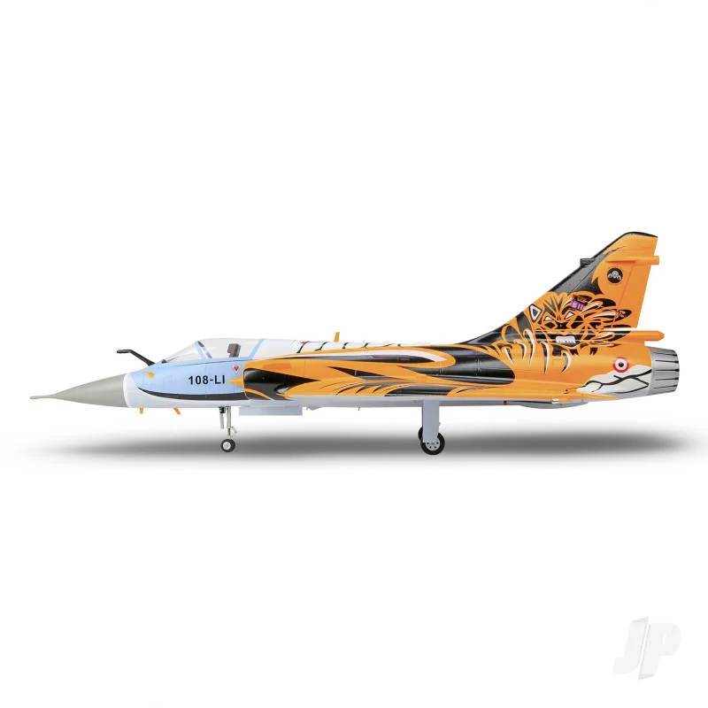 HSD Jets Mirage 2000 8kg Turbine Foam Jet, Tiger (PNP + Vector, no turbine) - Image 4