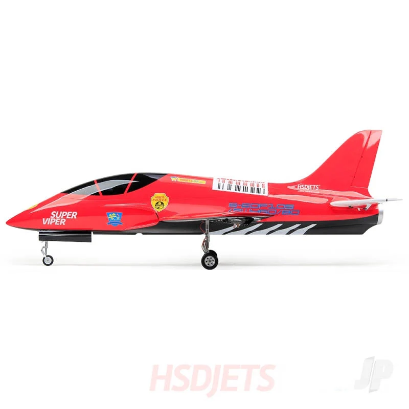 HSD Jets Super Viper Turbine Composite, Red, 1800mm (PNP + smoke, no turbine) - Image 2