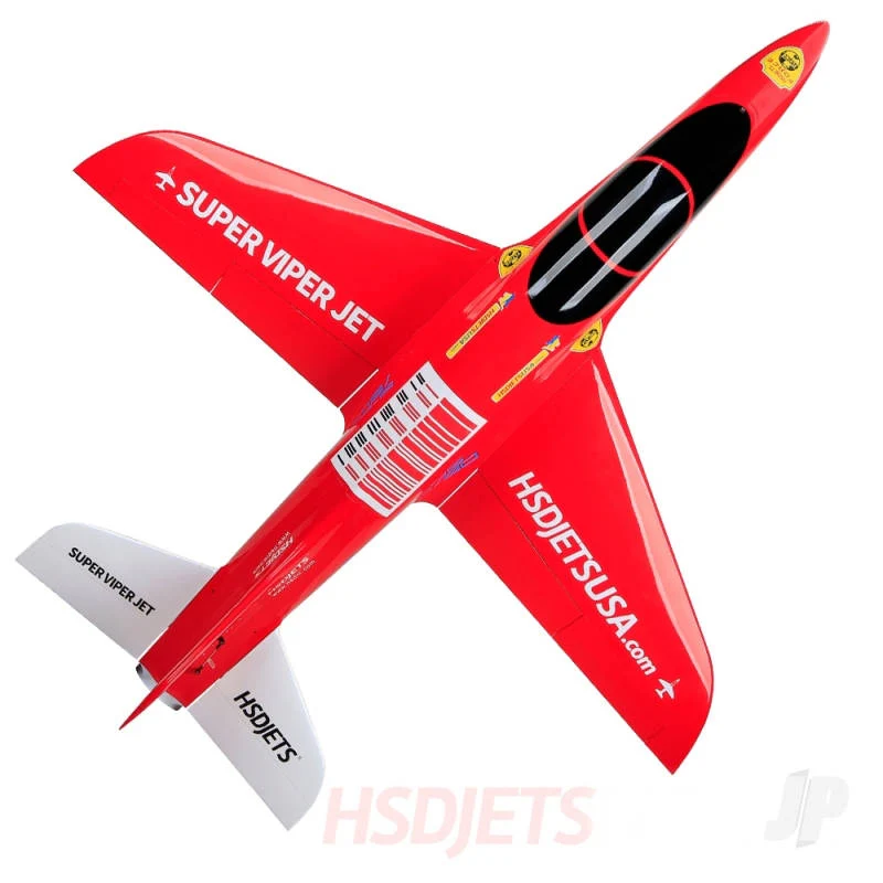 HSD Jets Super Viper Turbine Composite, Red, 1800mm (PNP + smoke, no turbine) - Image 3