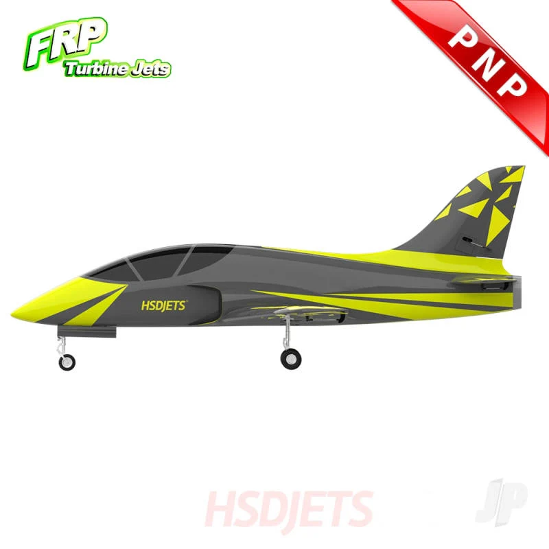 HSD Jets Super Viper Turbine Composite, Yellow / Grey, 1800mm (PNP + smoke, no turbine) - Image 2