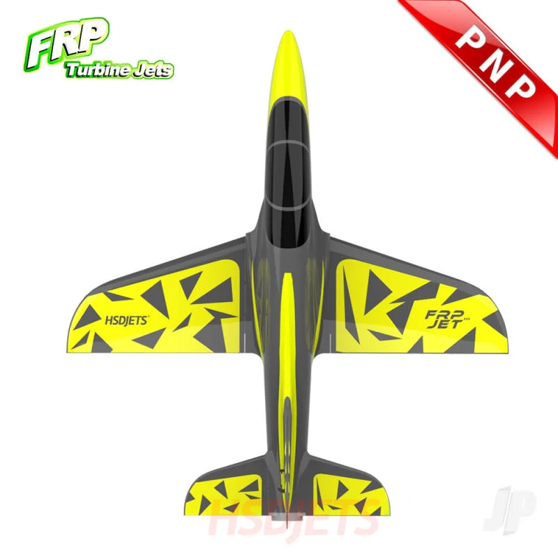 HSD Jets Super Viper Turbine Composite, Yellow / Grey, 1800mm (PNP + smoke, no turbine) - Image 3