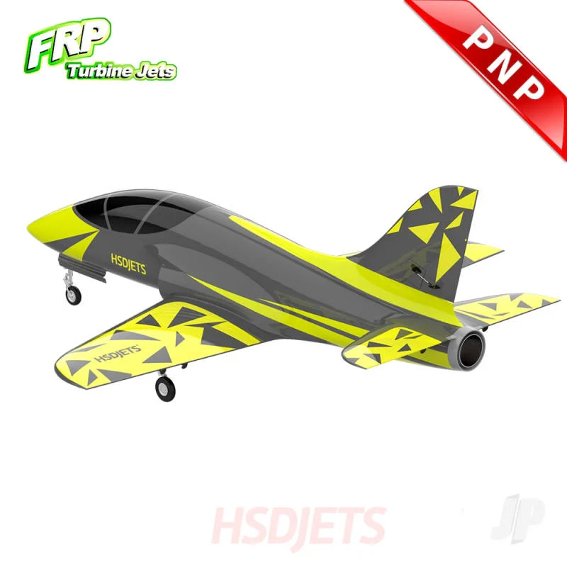HSD Jets Super Viper Turbine Composite, Yellow / Grey, 1800mm (PNP + smoke, no turbine) - Image 4
