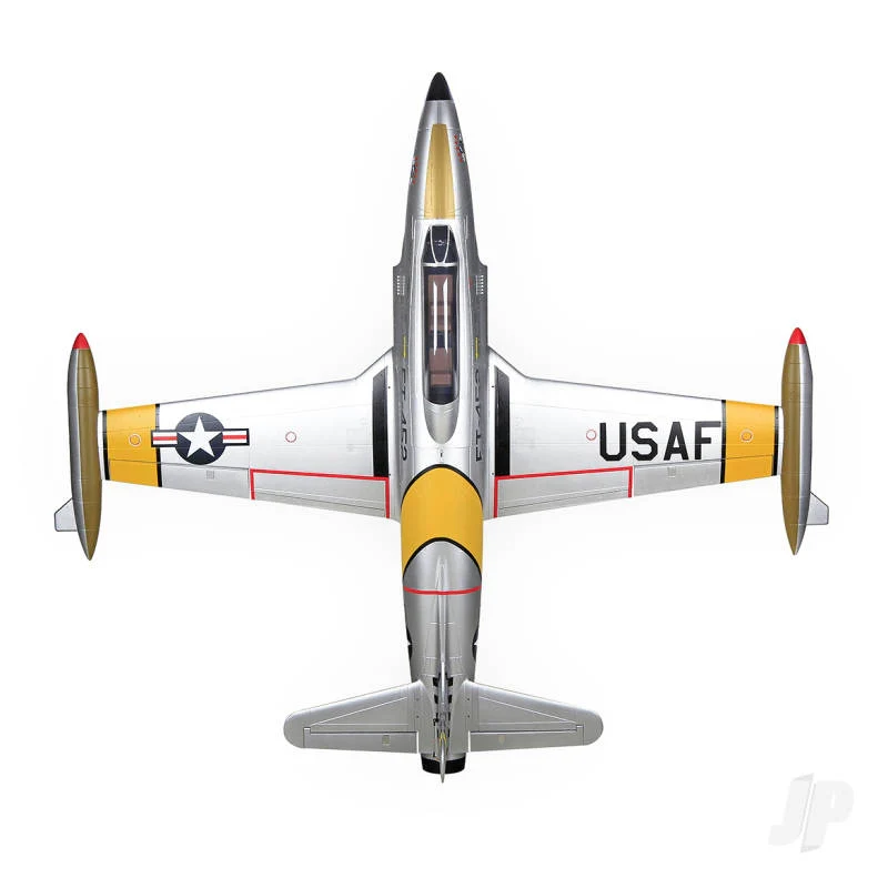 HSD Jets T-33 8kg Turbine Foam Jet, Yellow Ribbon (PNP, no turbine) - Image 2