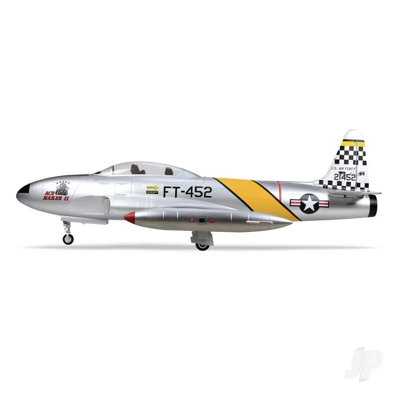 HSD Jets T-33 8kg Turbine Foam Jet, Yellow Ribbon (PNP, no turbine) - Image 3