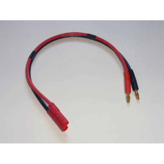 HXT 4mm Charge Lead 12 AWG Silicone Wire from Electriflyer