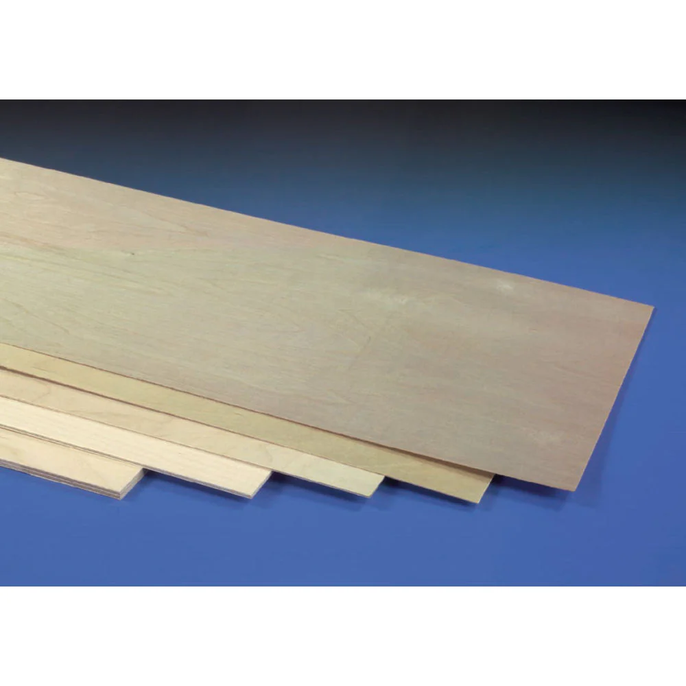 J Perkins 3.00mm (1/8in) 300x300mm Ply Gaboon 5521119