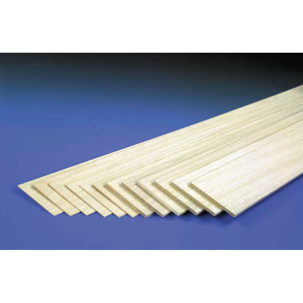 J Perkins 3/32x3in 36in Sheet Obechi 5520403 5 Pack