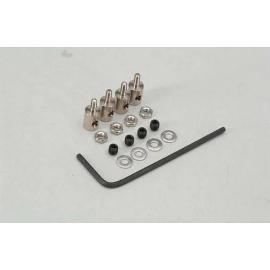 J Perkins Adjustable Pushrod Connector (4 pcs) JPDAC00016 - Image 2