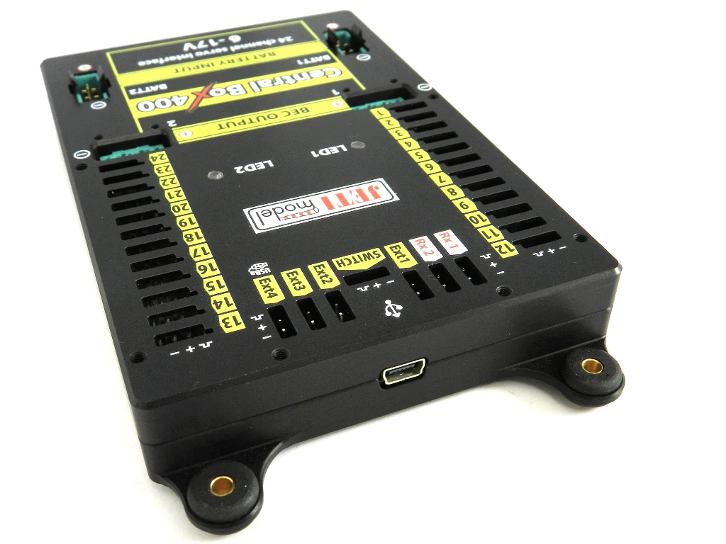 Jeti Central Box 400 + 2 x RSAT2 + RC Switch DUPLEX 2.4EX J-CB-400-RS-RCSW - Image 4