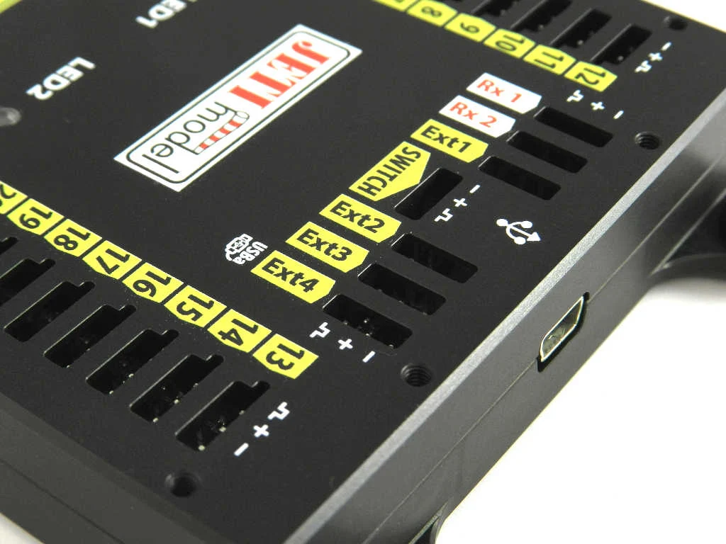 Jeti Central Box 400 + 2 x RSAT2 + RC Switch DUPLEX 2.4EX J-CB-400-RS-RCSW - Image 6