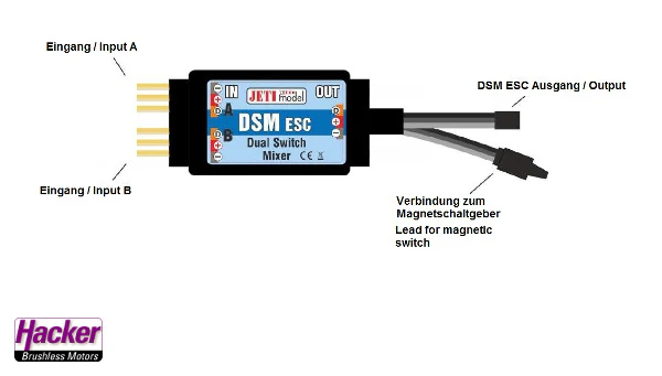 Jeti DSM ESC Electronic Circuit For Voltage Supply of the Receiver J-DSM-ESC - Image 3