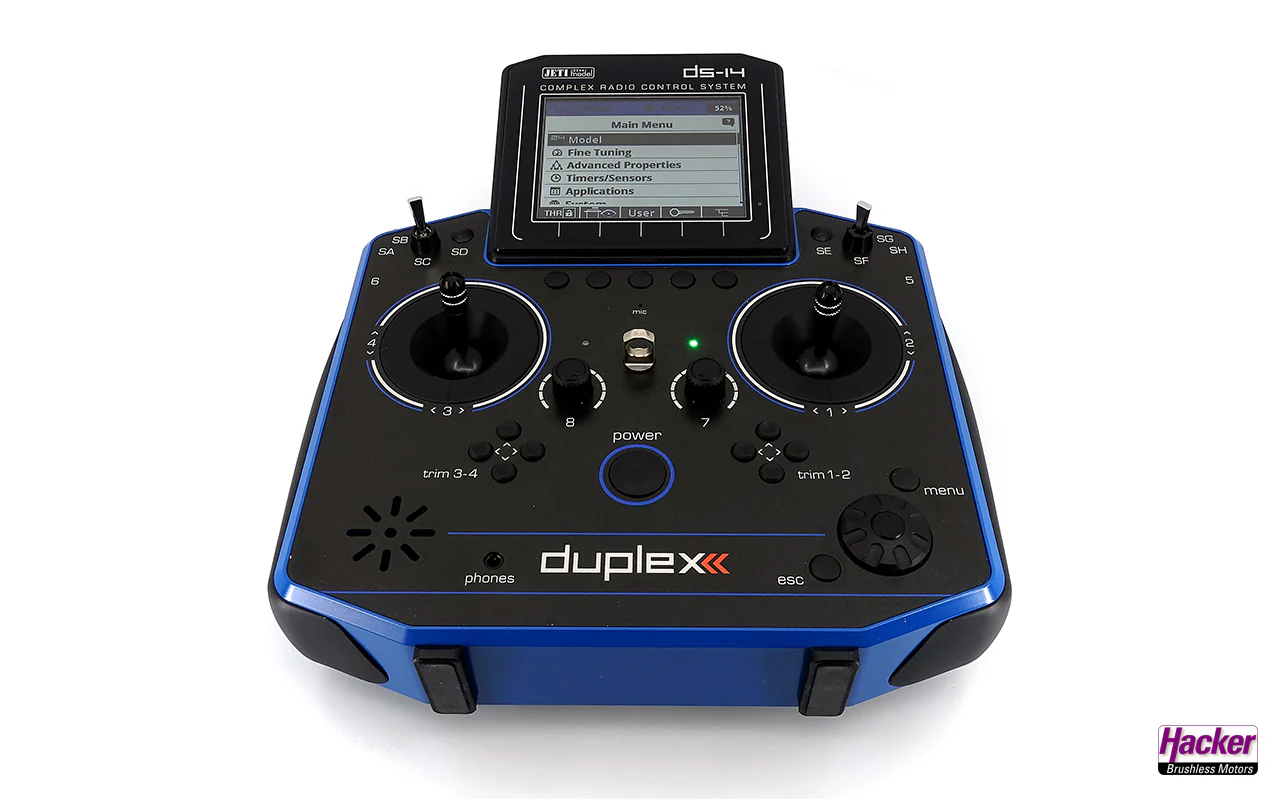 Jeti Duplex Radio System DS 14 II Multimode BLUE - Image 6