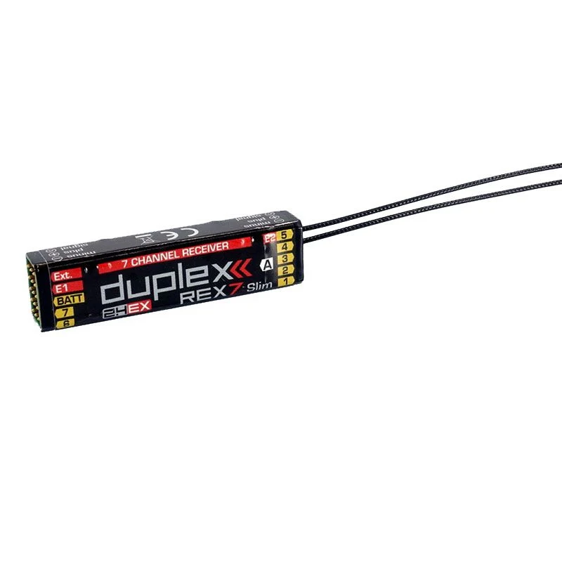 Jeti Duplex REX 7 SLIM Assist Receiver JDEX-RR7S-A