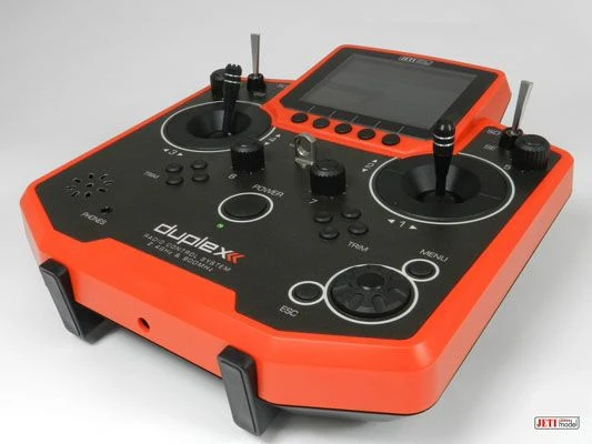 Jeti Model DS12 Red Transmitter Multimode shipped as Mode 2
