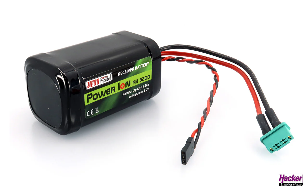 Jeti Power Ion RB 5200 Lithium-Ion Receiver Battery PI-RB-5200 Trayless
