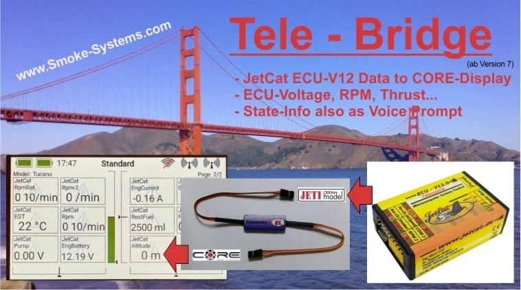 Jeti to Powerbox Core Telemetry Bridge HUB Z0502 from Smoke Systems - Image 24