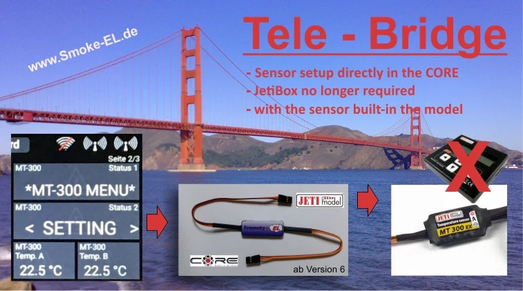 Jeti to Powerbox Core Telemetry Bridge HUB Z0502 from Smoke Systems - Image 27