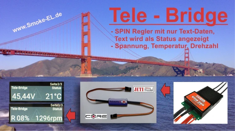 Jeti to Powerbox Core Telemetry Bridge Z0501 from Smoke Systems V14 - Image 24