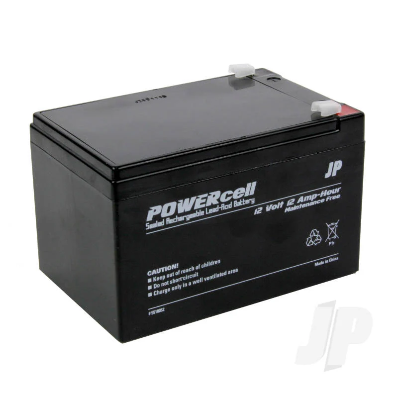 J Perkins 12V 12Ah Powercell Gel Battery 5510052