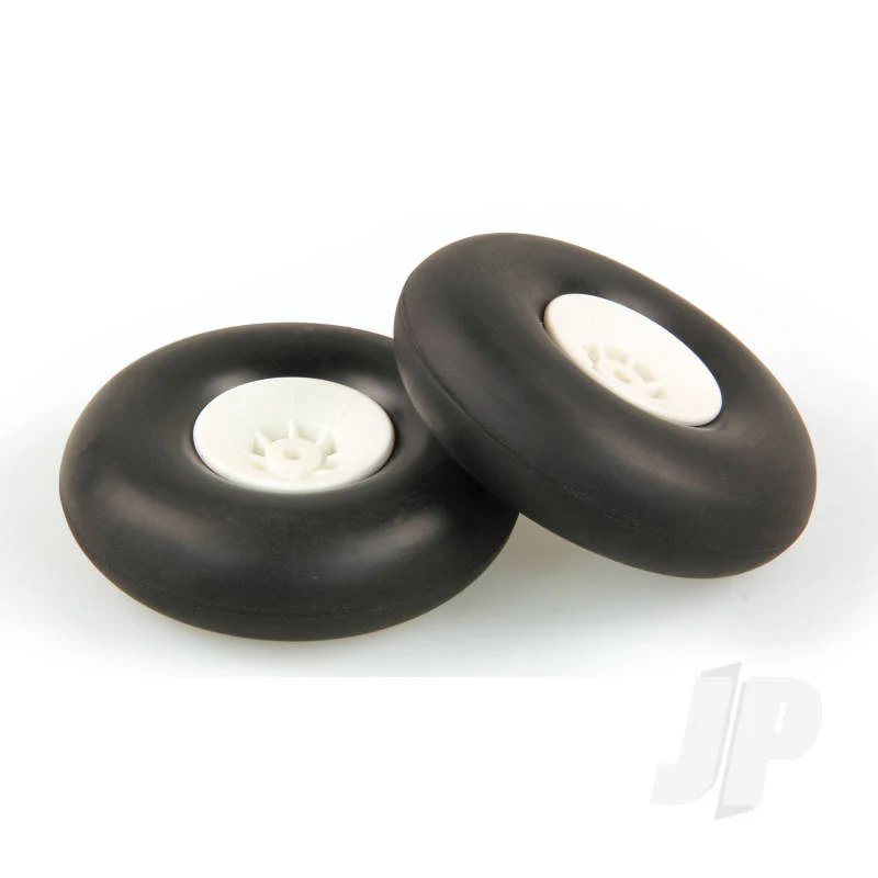 JP 3.1/2in - (87mm) White Wheels (2pcs) 5507116