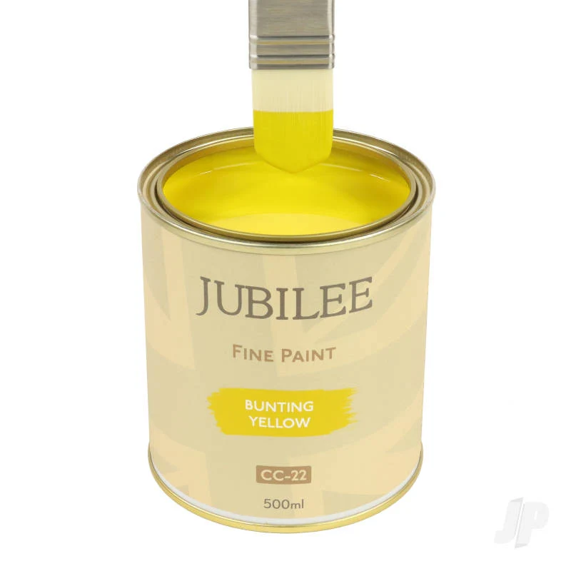 Jubilee Maker Paint - Bunting Yellow (500ml) GLDJ105013 - Image 3