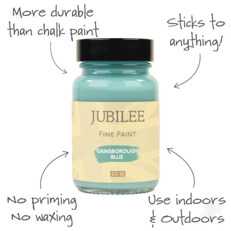 Jubilee Maker Paint - Gainsborough Blue (60ml) GLDJ101023 - Image 2