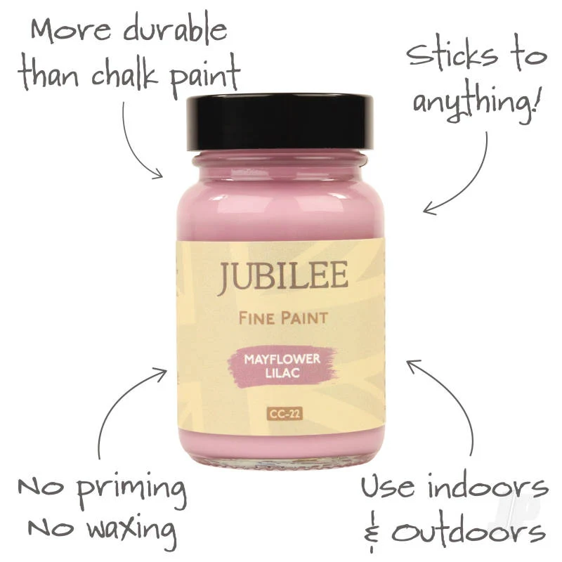 Jubilee Maker Paint - Mayflower Lilac (60ml) GLDJ101007 - Image 2