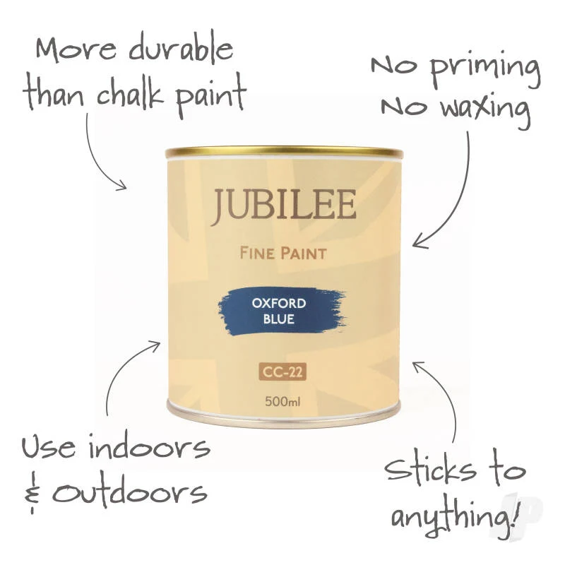 Jubilee Maker Paint - Oxford Blue (500ml) GLDJ105024 - Image 2