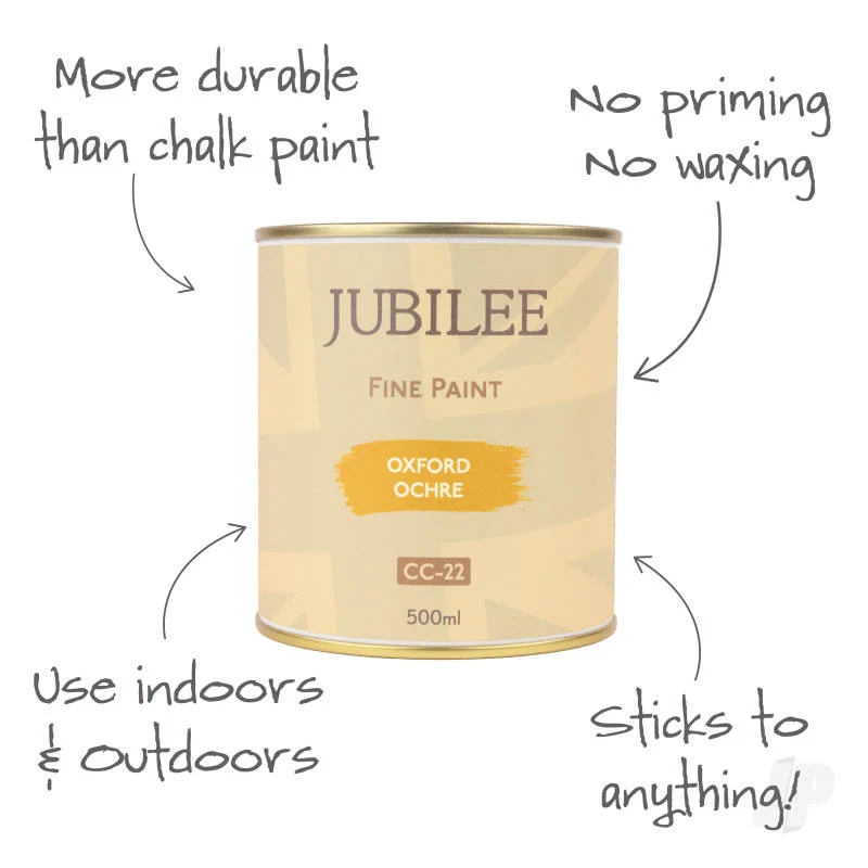 Jubilee Maker Paint - Oxford Ochre (500ml) GLDJ105029 - Image 3