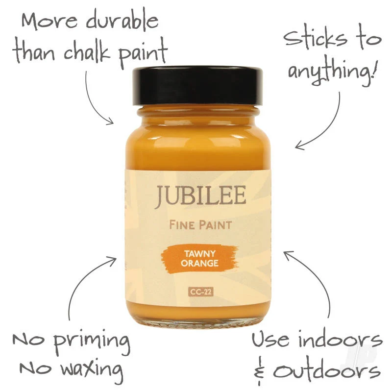Jubilee Maker Paint - Tawny Orange (60ml) GLDJ101015 - Image 2