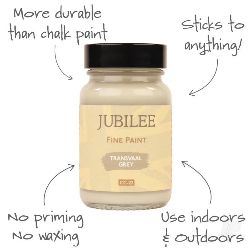 Jubilee Maker Paint - Transvaal Grey (60ml) GLDJ101006 - Image 2