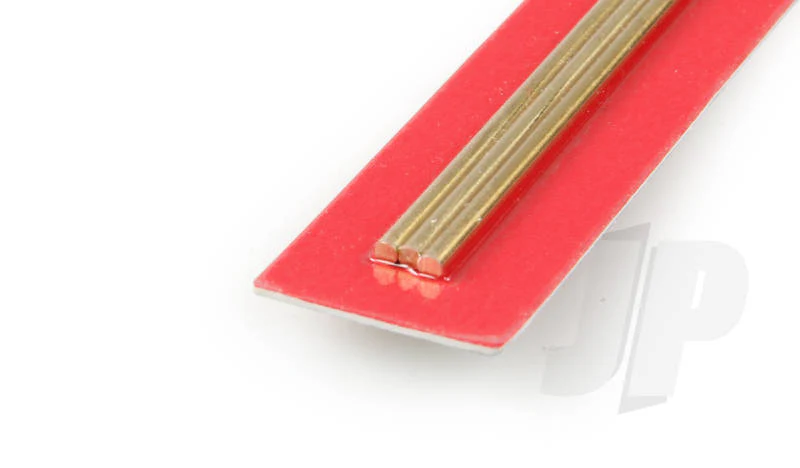 K&S .081 Brass Rod 12" (3 Pack) (2.06mm) 8168