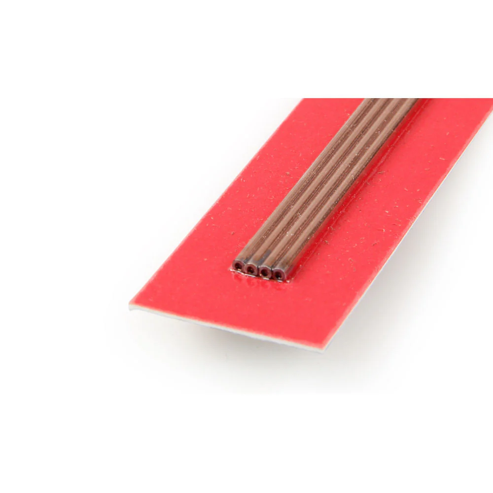 K&S 1/4in 36in Round Copper Tube, .014in Wall KNS9515
