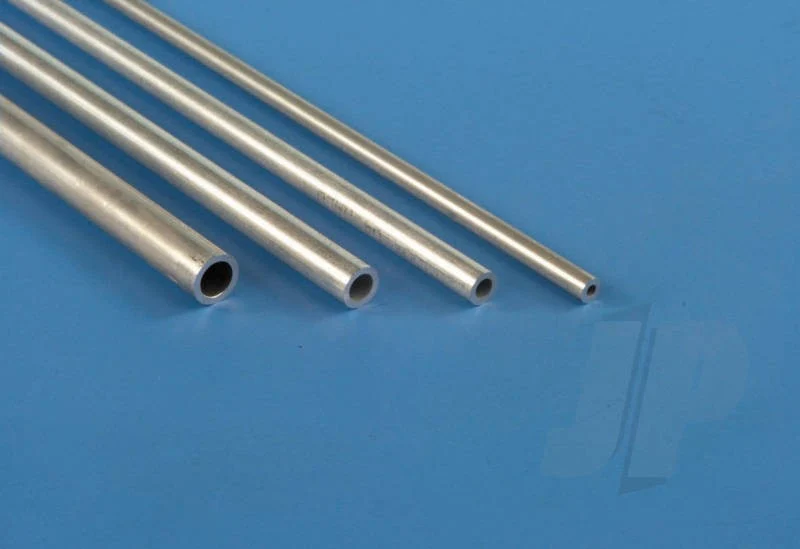 K&S 2mm x 1m Round Aluminium Tube, .45mm Wall (3 Pack) 3901
