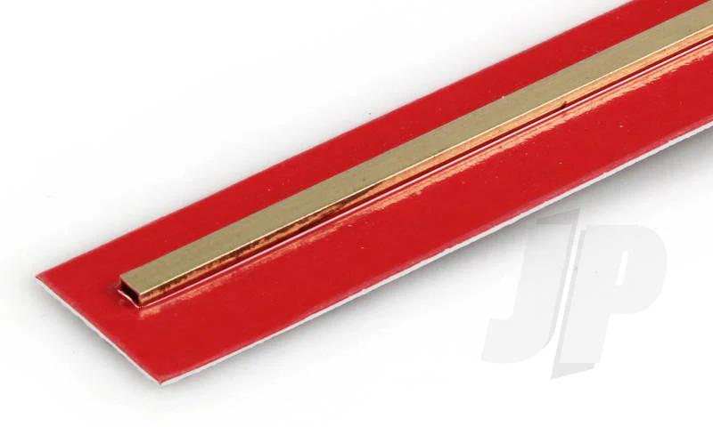 K&S 3/32 x 3/16 x .014 Rectangle Brass Tube 12" (1 Pack) 262