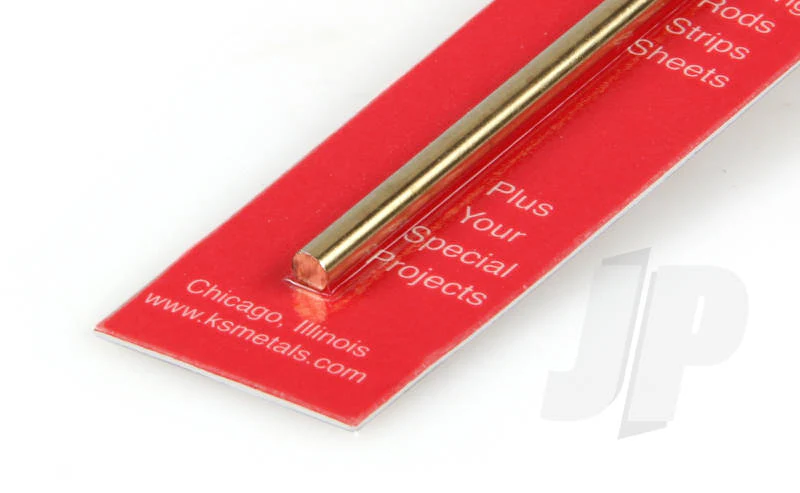 K&S 5/32 Brass Rod 12" (1 Pack) 165
