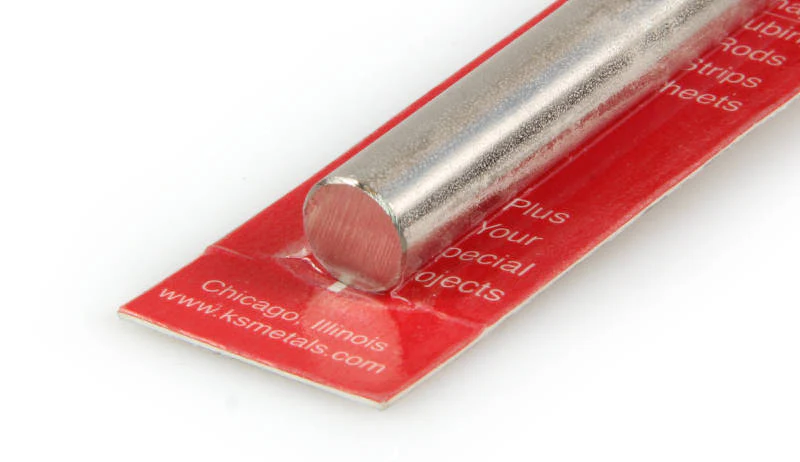 K&S 7/16 (0.4375) Round Stainless Steel Rod (11.1mm) 87145 7145
