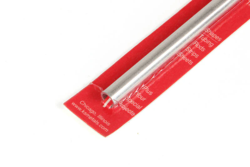 K&S 9mm x .76mm Wall Aluminium Round Tube 300mm 9811