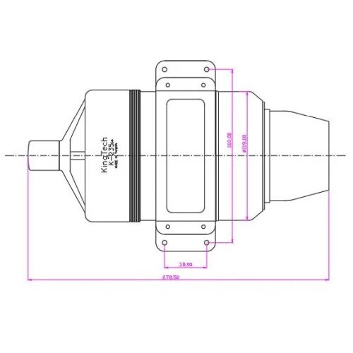 KingTech K235G4+ Turbine Engine - Image 2