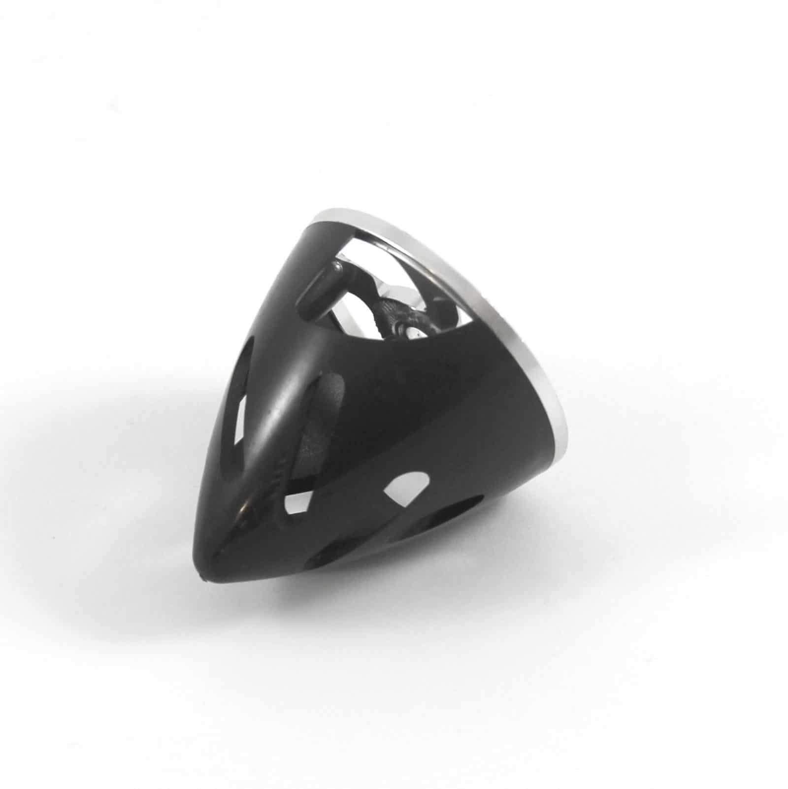 KUZA Vented Electric Spinner 2.25" / 57mm Black KAG0202BK - Image 3